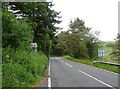 A44 beside the Afon Castell