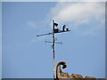 Weathervane on the Victoria Rooms