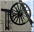 Sign for the Wheel public house, Longsdon