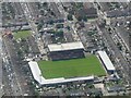 Blundell Park, Grimsby Town Football Club, Cleethorpes: aerial 2024