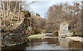 Site of former railway bridge, Dufftown, Banffshire