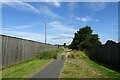 Cycle path in Bramham