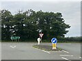 Approaching A40 near Haverfordwest