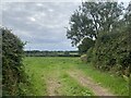 Track to farmland near Kilns Cross