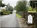 Milestone on B4315 to Narberth