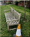 Bill Windham Memorial Bench on The Green, Glasbury, Powys