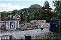 Demolition of the Dumbuck House Hotel