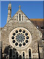 East window of the old church