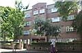 Housing estate on Cazenove Road, Clapton