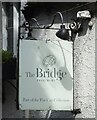 Sign for the Bridge Hotel, Prestbury