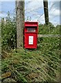 Elizabeth II postbox on Macclesfield Road