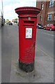 Elizabeth II postbox on Macclesfield Road, Leek