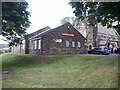 St Mary, Beeston: west end and parish centre