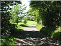 Road near Leafield Cottages