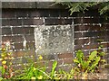 Old Bridge Marker on the A5104 Corwen Road in Pont-y-bodkin