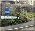 Bilingual Chestnut Drive name sign, Abergavenny