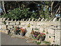 Roadside tribute on the Southwell Road