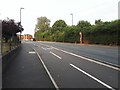 Cycle lane, Brinklow Road, Binley, looking north