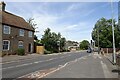 Traffic lights on Lisle Lane