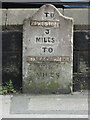 Old Milestone by the A675, Blackburn Road, Higher Walton