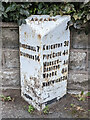 Old Milepost by the B5026, Eccleshall Road, Hookgate