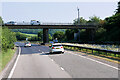 A38 crossing the A30 at Carminow Cross Junction