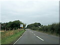 The B5061 approaching Norton crossroads