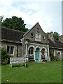 Seat outside the almshouse