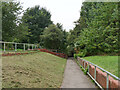 A path in Dearne Valley Country Park, Barnsley