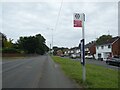 Bus stop on Henwood Road