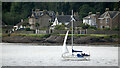 Yacht Spindrift off Rothesay