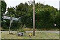 East Brabourne: Fiddling Lane junction