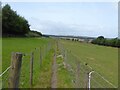 Fenced field path