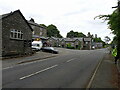 A5 looking eastwards through the middle of Pentrefoelas