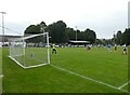 Oldland Abbotonians take a free kick at 