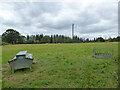 Field with feeders near Woodward