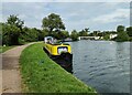 Narrowboats moored near Splatt Swing Bridge