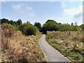 Footpath on the line of a former tramway