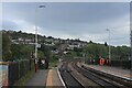 Batley Station on Platform 2, Looking South