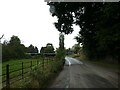 Looking west-southwest along Biddesden Lane