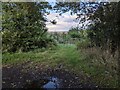 Public footpath at Lord