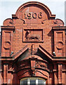 Detail of Lamb Hotel, Regent Street, Eccles