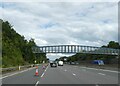 Pedestrian bridge over M3 at Cove