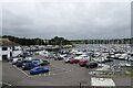 Car park beside the marina