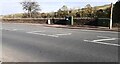 View across A56 at north end of Sough