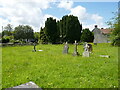 The churchyard, Shapwick