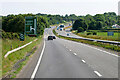 A30 approaching Kennards House Junction