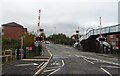 Level crossing on Station Road, Spondon