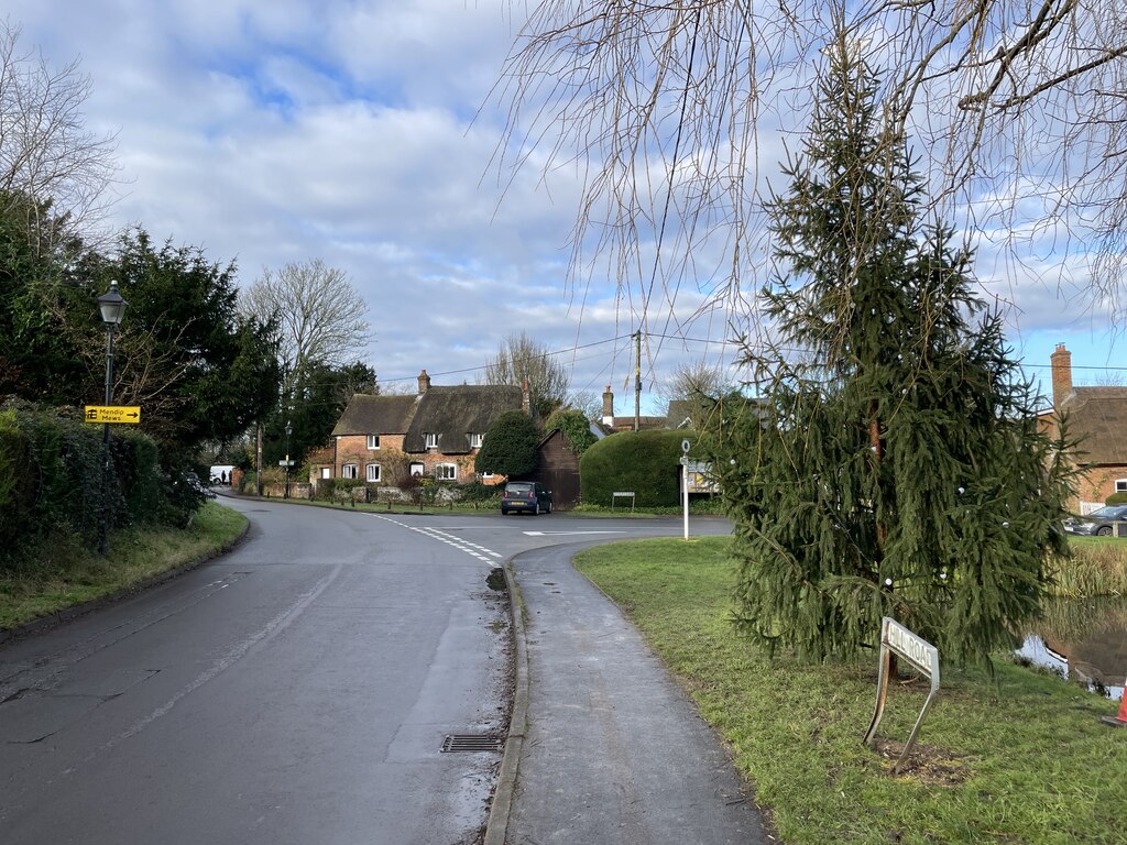 Village Christmas Tree Mr Ignavy Geograph Britain And Ireland