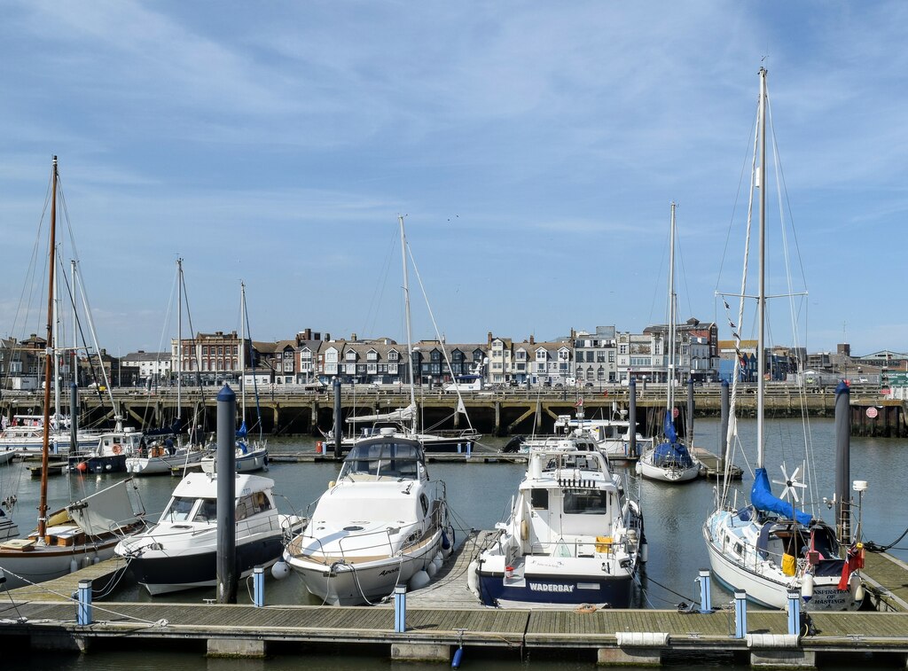 Boats at Lowestoft marina © Bill Harrison :: Geograph Britain and Ireland